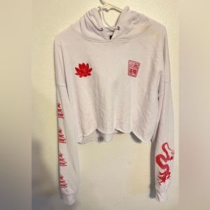 Zumiez Crop Top hoodie